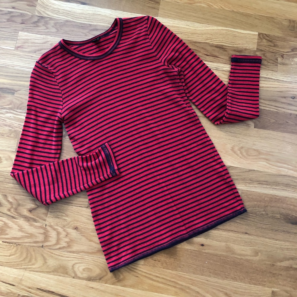 J. Crew Textured Crewneck Long Sleeve Pullover